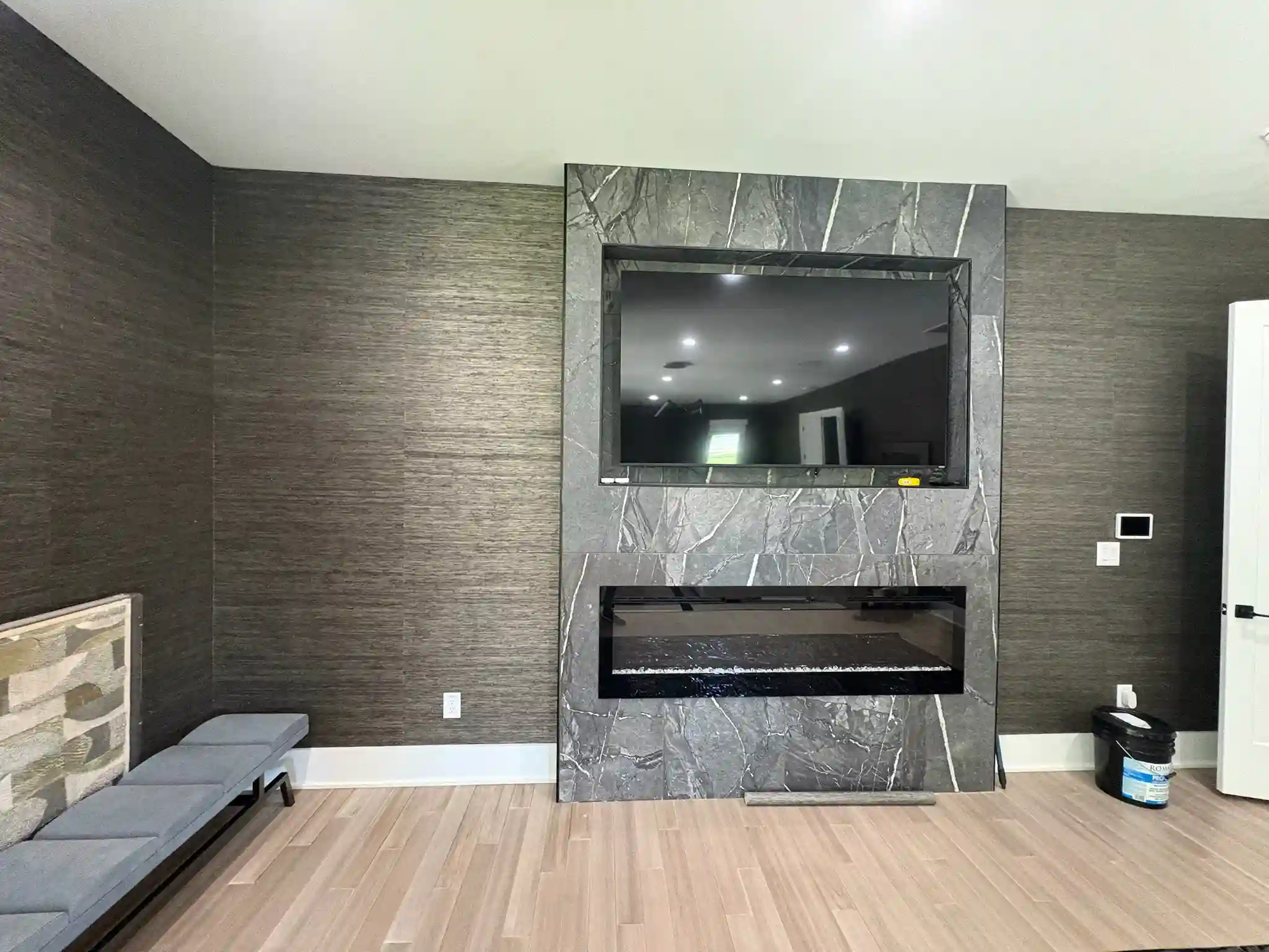 Professional wallpaper project in Lake Oswego OR
